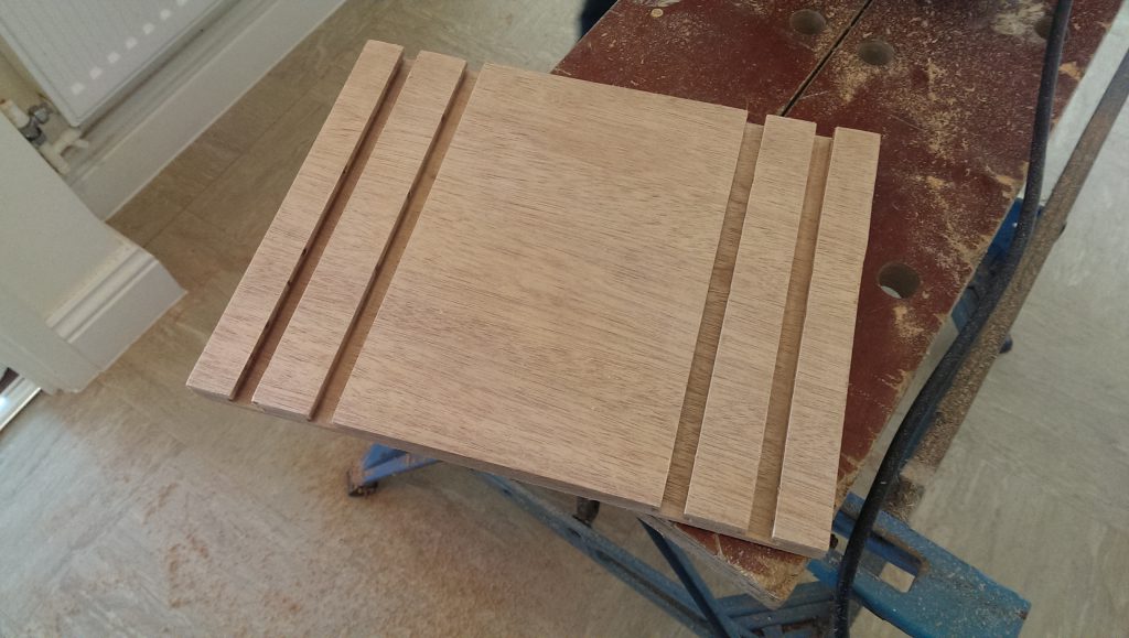 t-slots routed top view